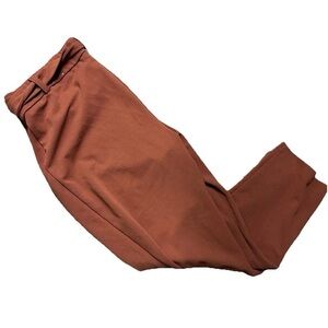 Women’s Jules & Leopold Terracotta Orange Pants Tie Belt Size XL